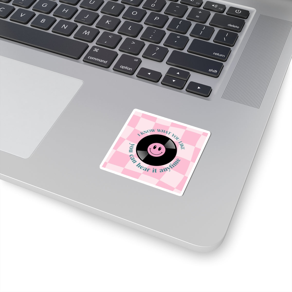 Carla's song record sticker