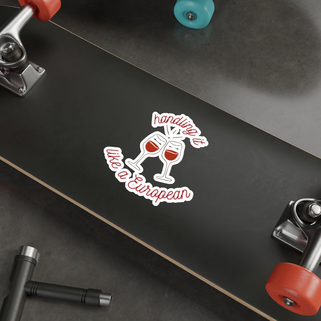 Taste Back Die Cut Sticker