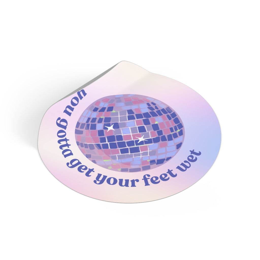 Dance no more sticker