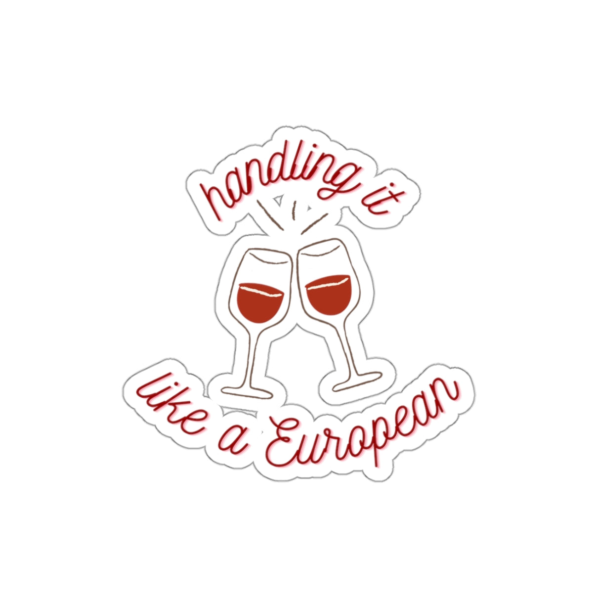 Taste Back Die Cut Sticker