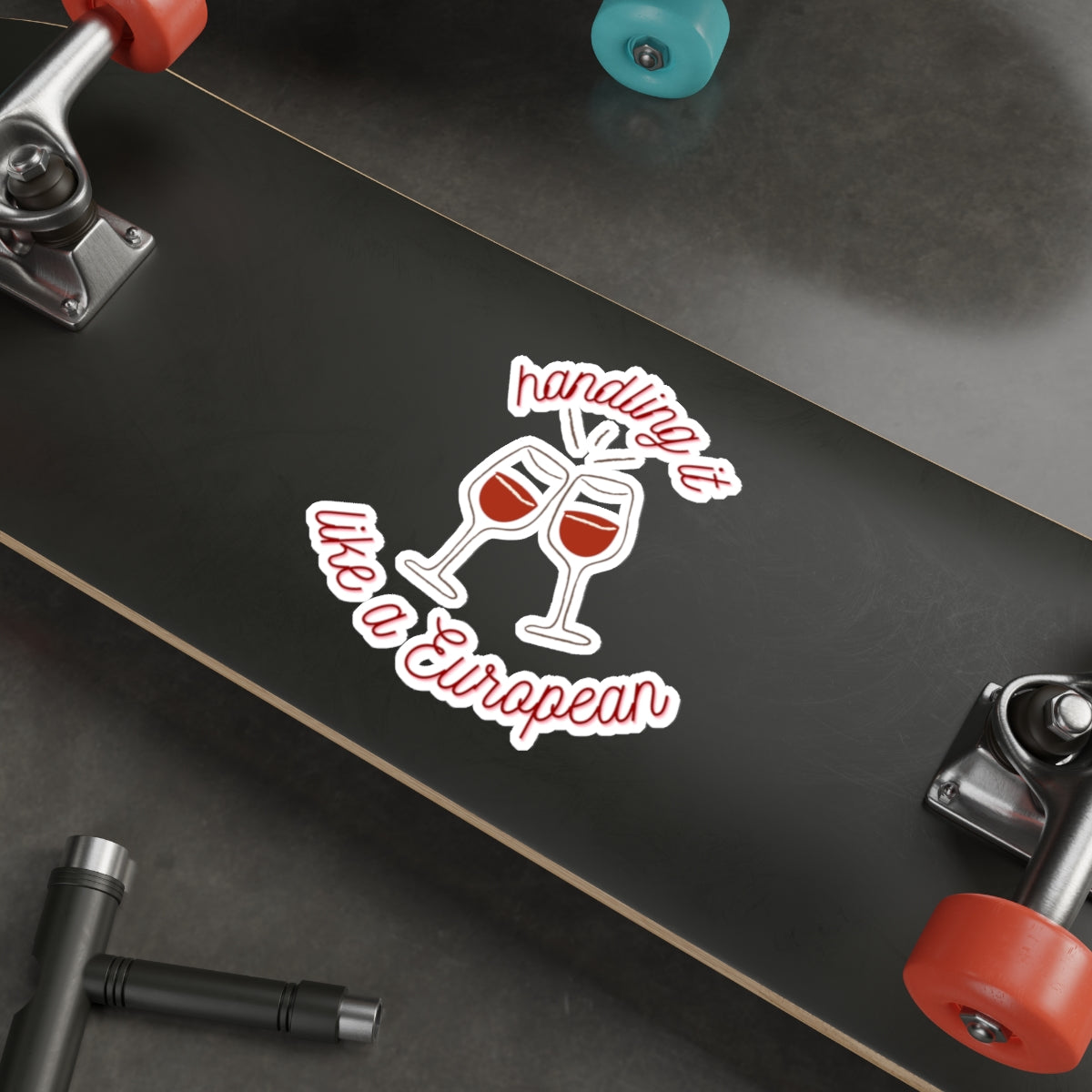 Taste Back Die Cut Sticker