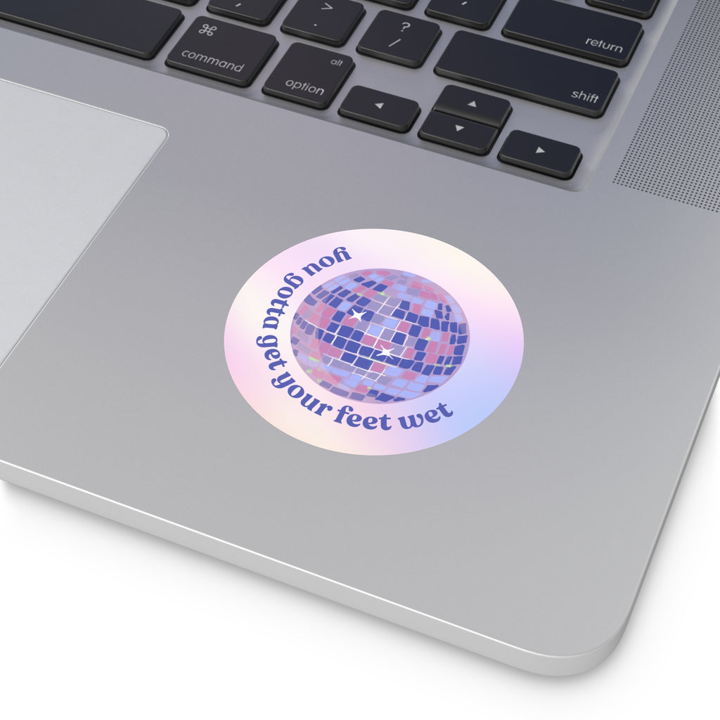 Dance no more sticker