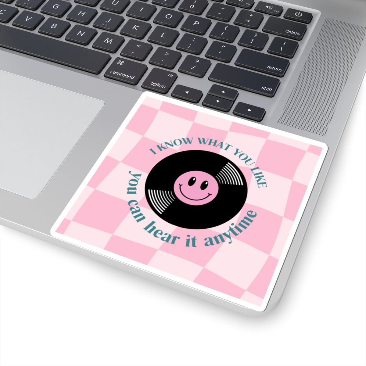 Carla's song record sticker
