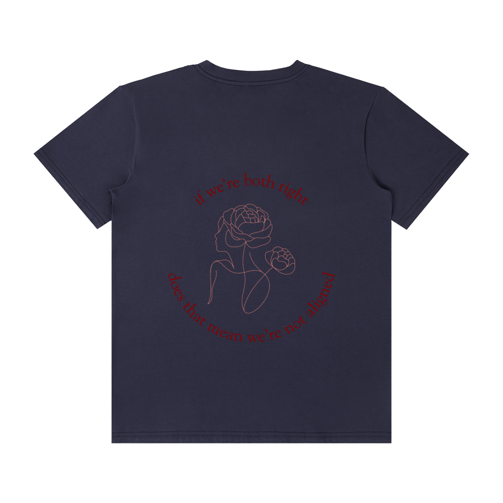 Coming Up Roses Unisex Classic Crew Neck Cotton T-Shirt