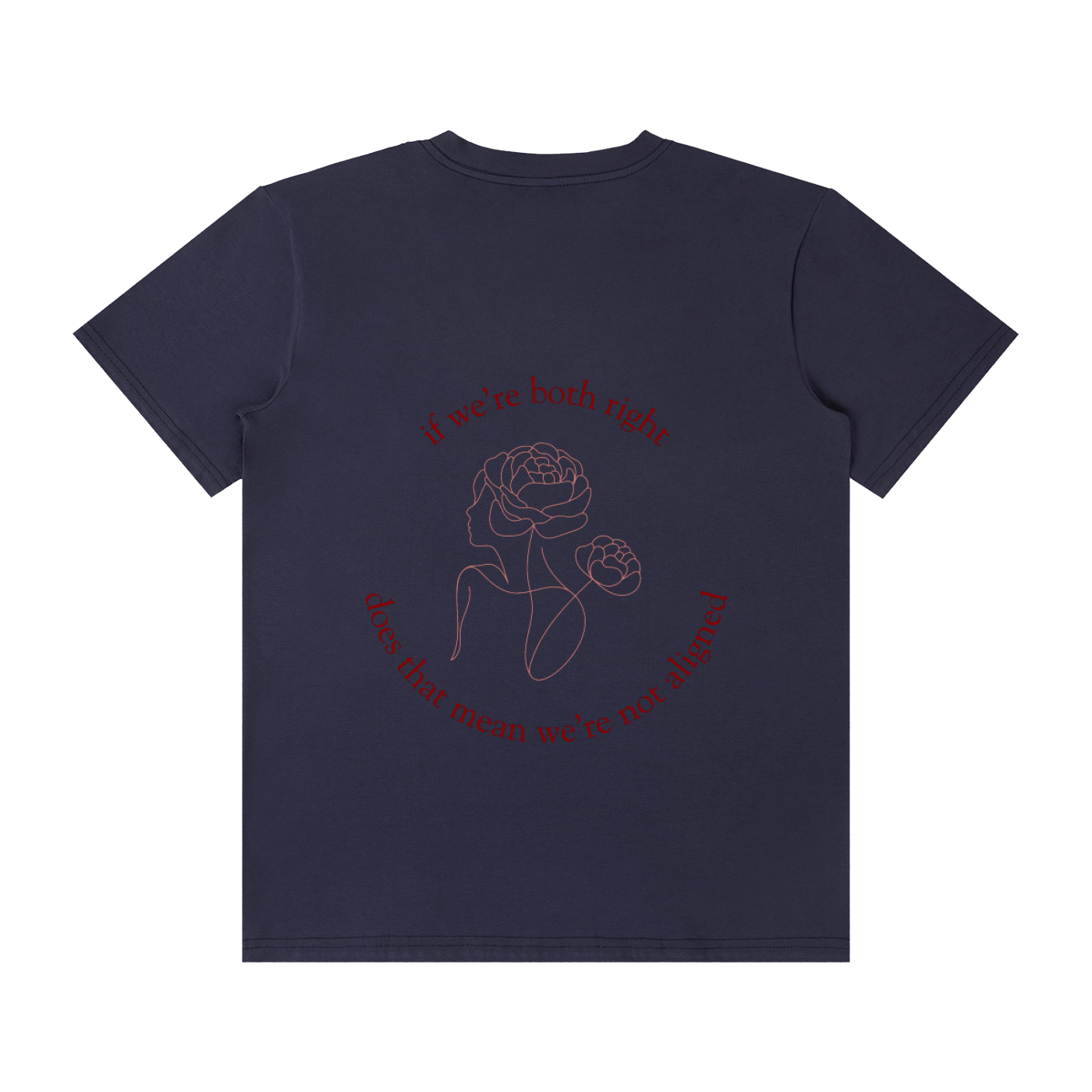 Coming Up Roses Unisex Classic Crew Neck Cotton T-Shirt