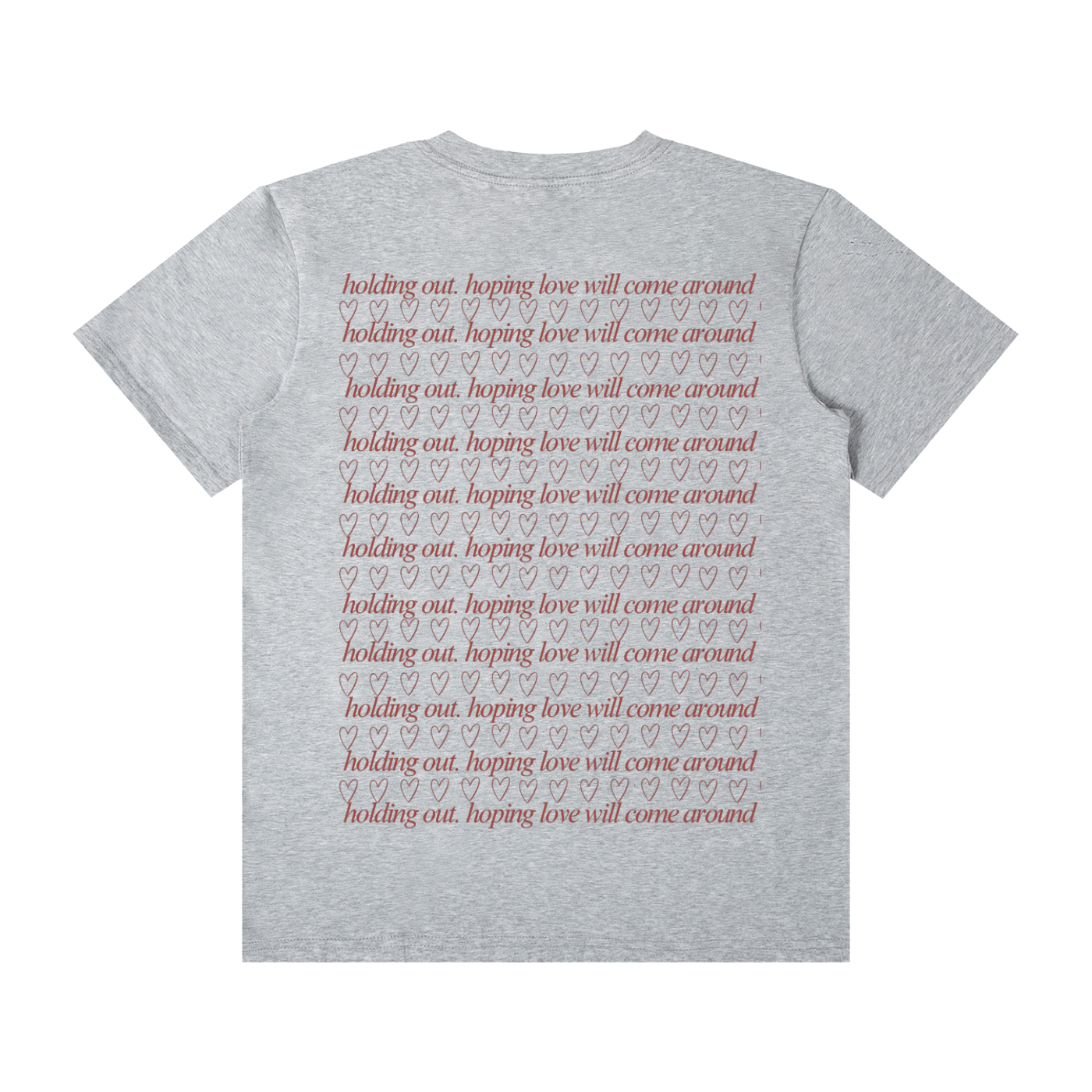 Do you love me now? Unisex Classic Crew Neck Cotton T-Shirt
