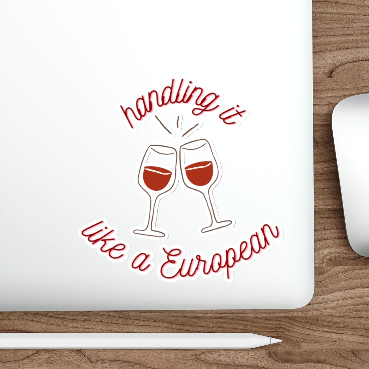 Taste Back Die Cut Sticker