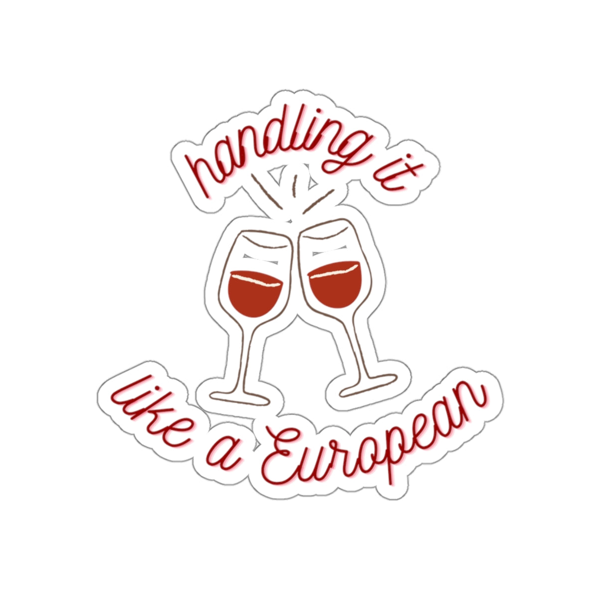 Taste Back Die Cut Sticker
