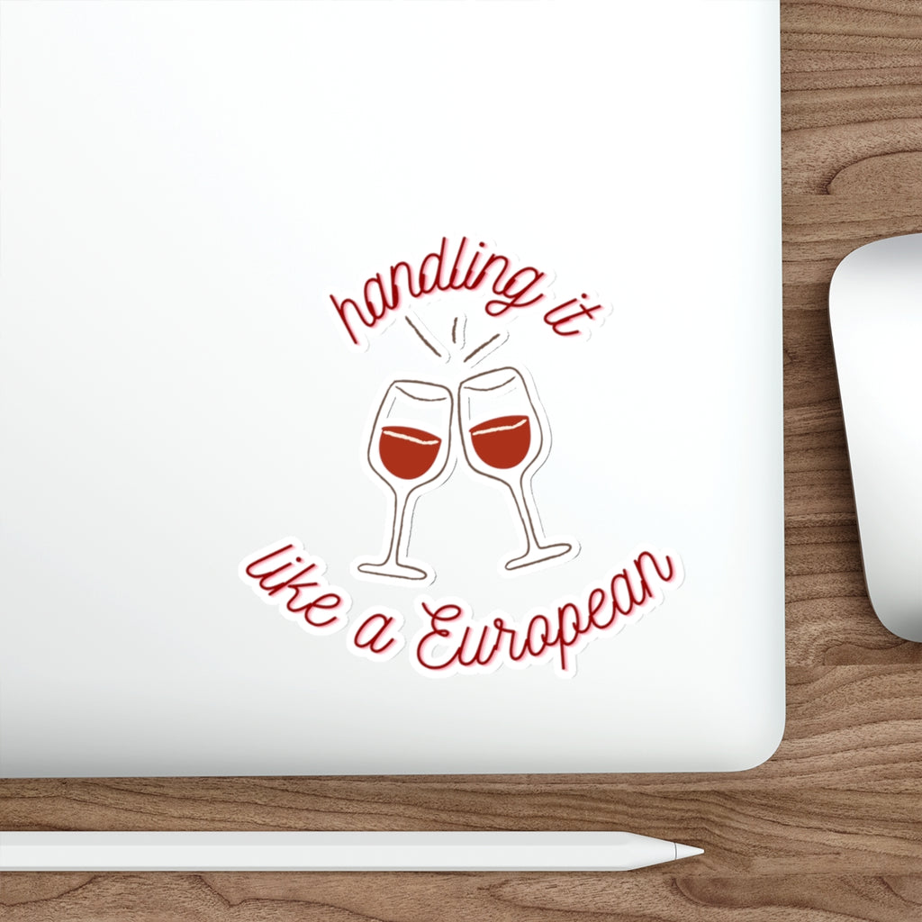 Taste Back Die Cut Sticker