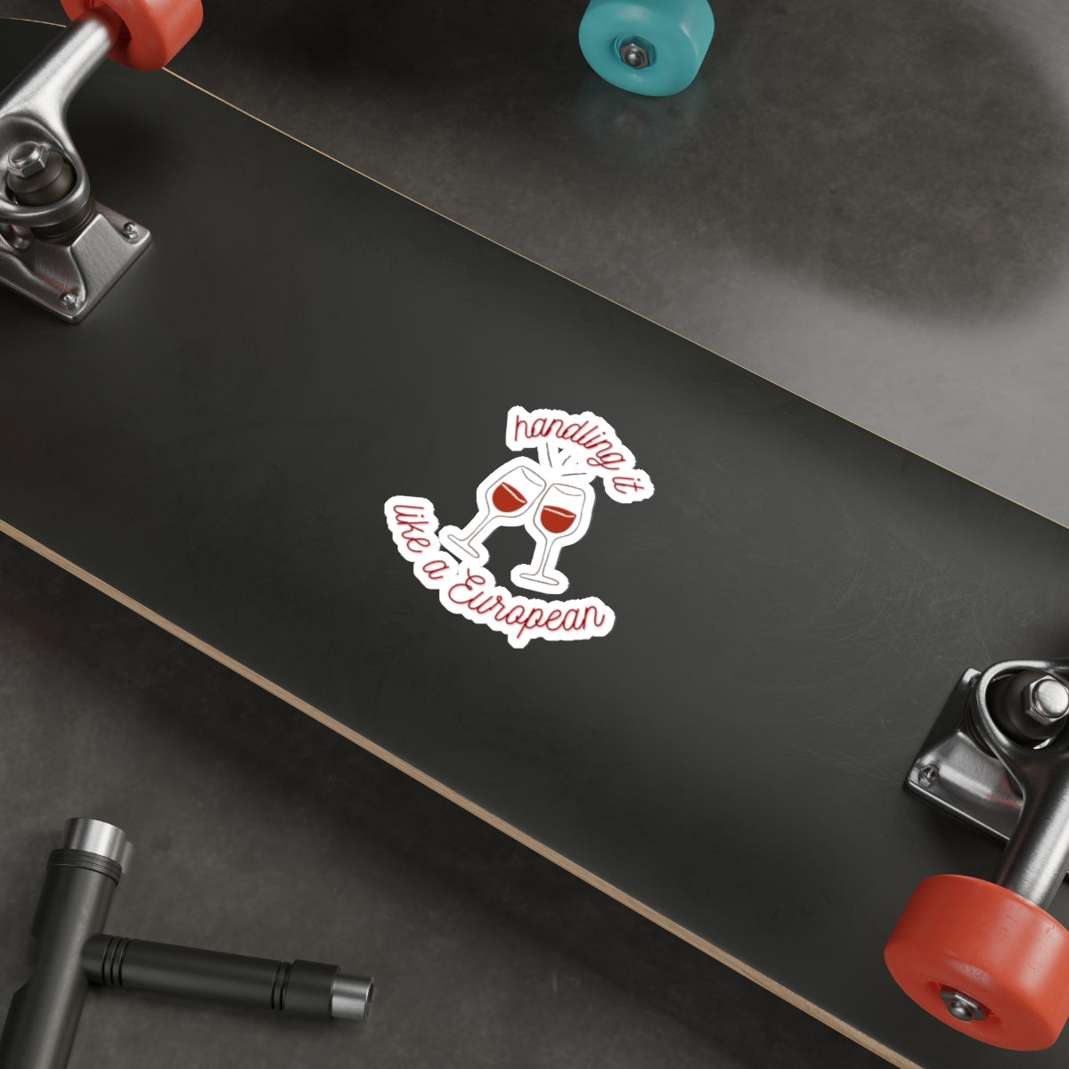 Taste Back Die Cut Sticker