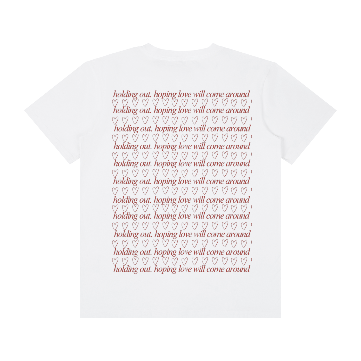 Do you love me now? Unisex Classic Crew Neck Cotton T-Shirt
