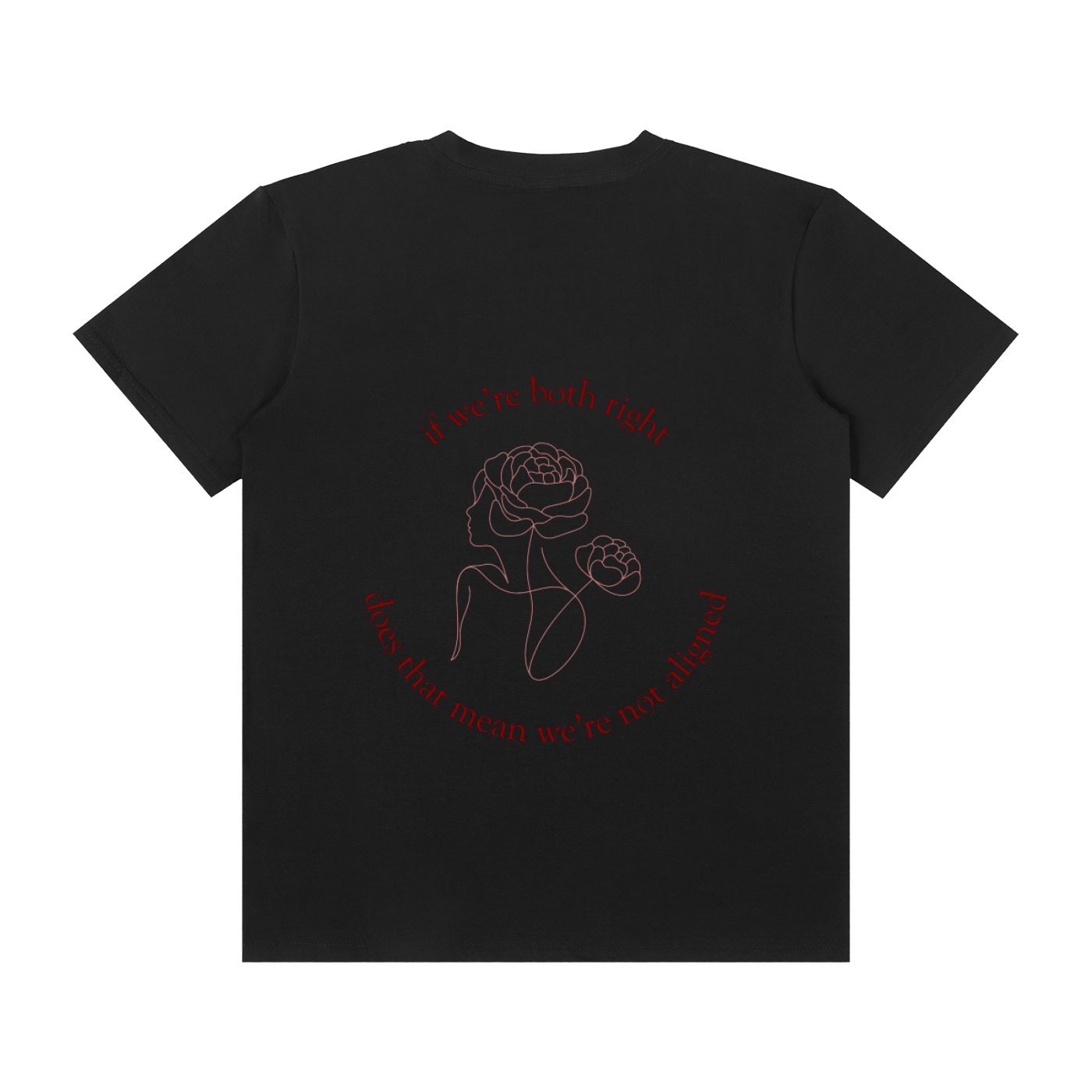 Coming Up Roses Unisex Classic Crew Neck Cotton T-Shirt