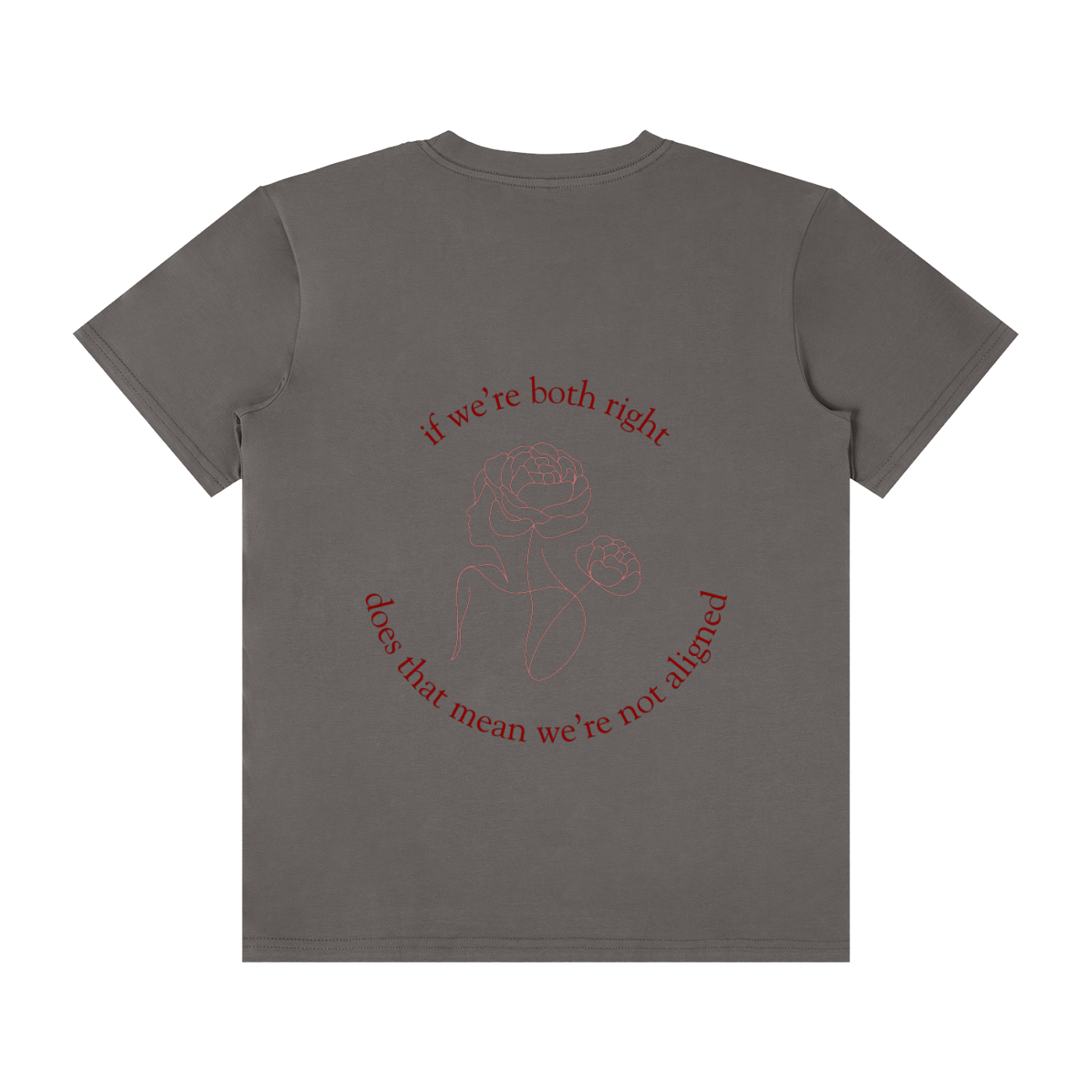Coming Up Roses Unisex Classic Crew Neck Cotton T-Shirt