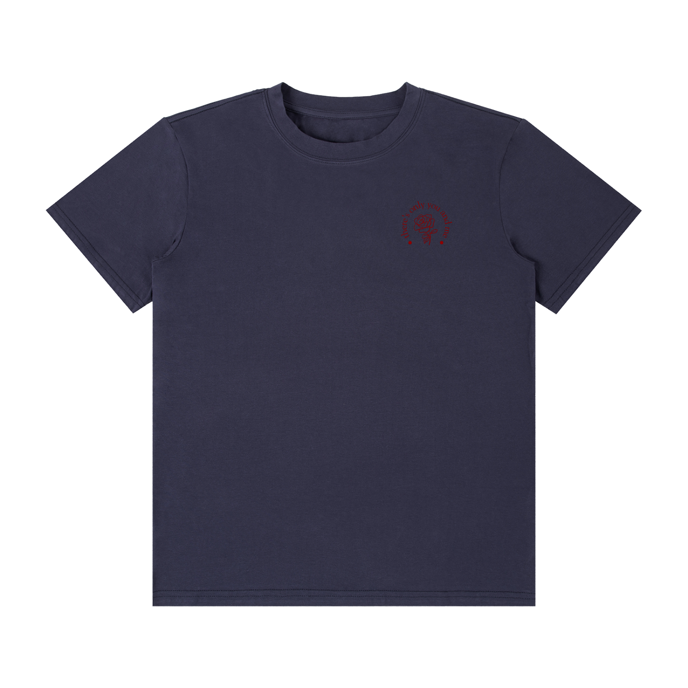 Coming Up Roses Unisex Classic Crew Neck Cotton T-Shirt
